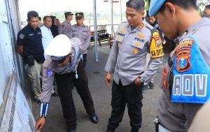 Kapolres Ngawi Pimpin Patroli dan Pengecekan Pos Lalu Lintas