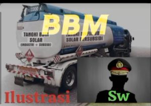 Oknum Anggota Brimob Polda Kalbar Batalyon C Sintang (SW) Diduga Terlihat Mafia BBM Subsidi Jenis Solar Di Kota Sintang. Awak Media MHI Kalbar Difitnah Terima Uang Setoran Setiap Bulan