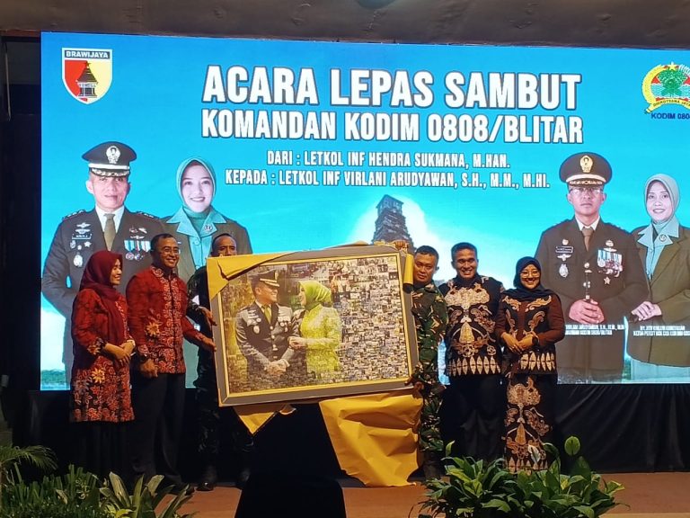 Sinergi dan Kebersamaan Warnai Lepas Sambut Dandim 0808/Blitar