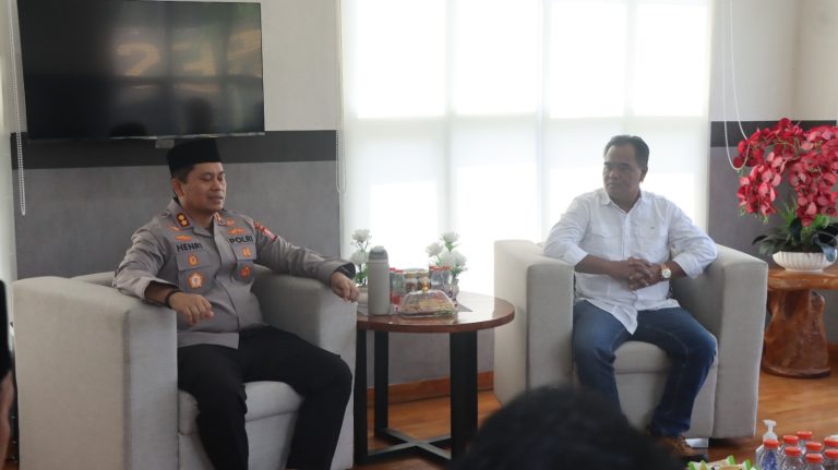 Silaturahmi PKDI Nganjuk dengan Kapolres Nganjuk sebagai wujud Sinergitas Polri dan Pemerintah Desa untuk Kamtibmas Kondusif