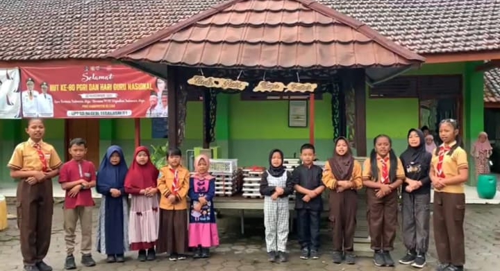 Launching SPPG di Tegalasri, Givan Tegaskan Komitmen Penuhi Gizi Anak-Anak Kabupaten Blitar