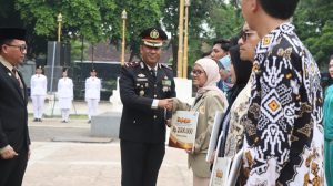 Momentum Hari Pahlawan, Polres Nganjuk Teguhkan Komitmen Pengabdian untuk Negeri